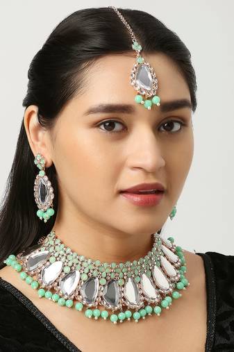 Premium Heavy Wedding Wear Necklace Set