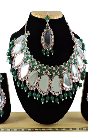 Premium Heavy Wedding Wear Necklace Set