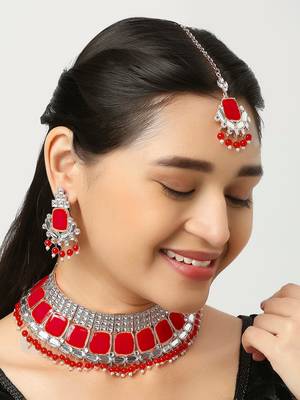 Premium Heavy Wedding Wear Necklace Set 1