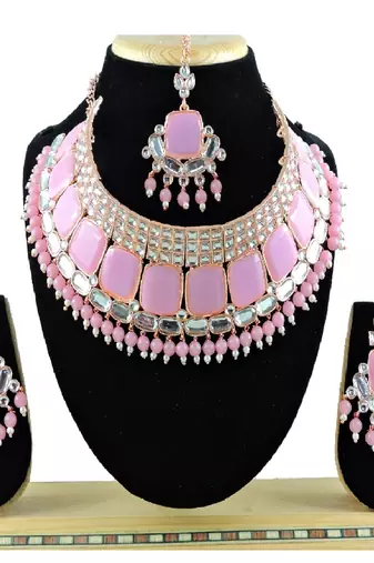 Premium Heavy Wedding Wear Necklace Set