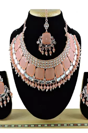 Premium Heavy Wedding Wear Necklace Set
