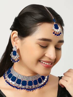 Premium Heavy Wedding Wear Necklace Set 1