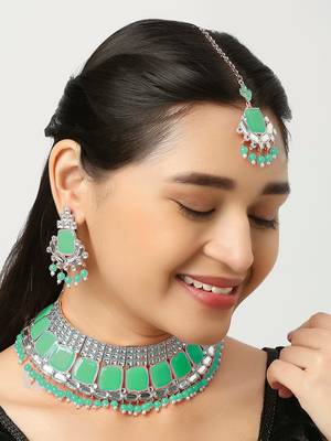 Premium Heavy Wedding Wear Necklace Set 1