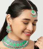 Premium Heavy Wedding Wear Necklace Set