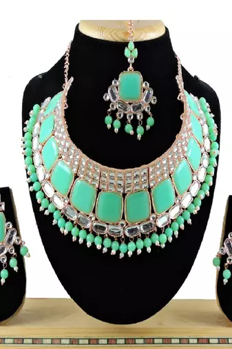 Premium Heavy Wedding Wear Necklace Set
