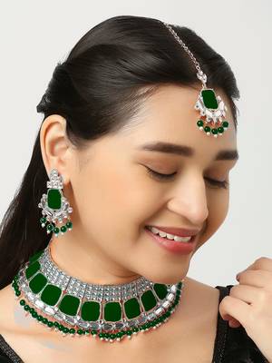 Premium Heavy Wedding Wear Necklace Set 1