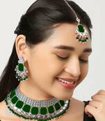 Premium Heavy Wedding Wear Necklace Set