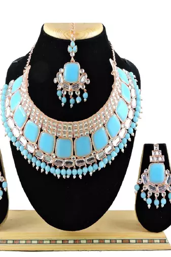 Premium Heavy Wedding Wear Necklace Set
