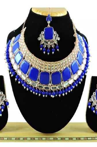 Premium Heavy Wedding Wear Necklace Set