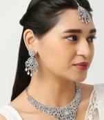 Premium Heavy Wedding Wear Necklace Set