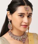 Premium Heavy Wedding Wear Necklace Set