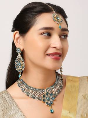 Premium Heavy Wedding Wear Necklace Set 1