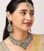 Premium Heavy Wedding Wear Necklace Set