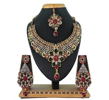 Premium Heavy Wedding Wear Necklace Set 2