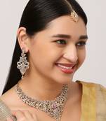 Premium Heavy Wedding Wear Necklace Set