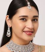 Premium Heavy Wedding Wear Necklace Set