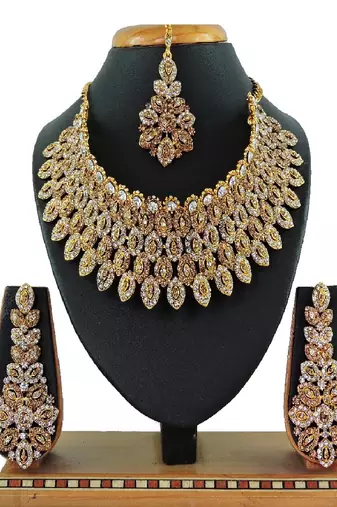 Premium Heavy Wedding Wear Necklace Set