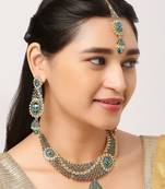 Premium Heavy Wedding Wear Necklace Set