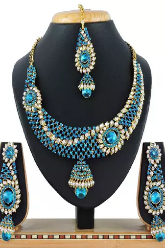 Premium Heavy Wedding Wear Necklace Set