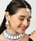Premium Heavy Wedding Wear Necklace Set
