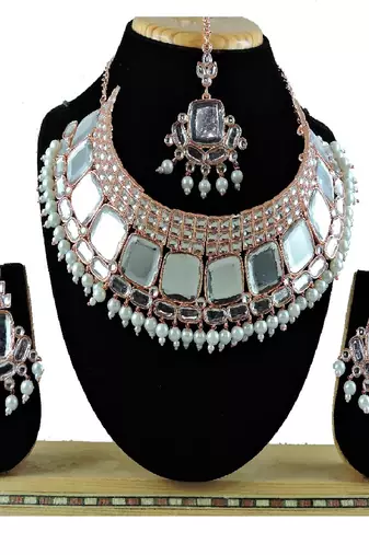 Premium Heavy Wedding Wear Necklace Set