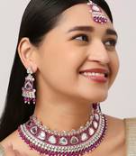 Premium Heavy Wedding Wear Necklace Set