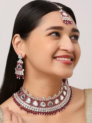 Premium Heavy Wedding Wear Necklace Set 1