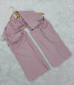 Ana light weight soft poly crinkle blush pink hijab