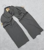 Ana light weight soft poly crinkle grey hijab