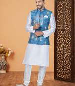 Kurta Pajama with Jacket Set