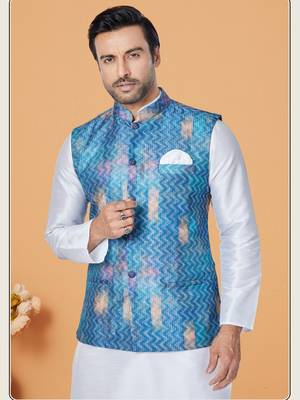 Kurta Pajama with Jacket Set 2