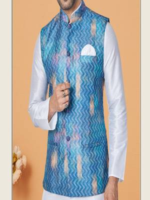 Kurta Pajama with Jacket Set 3