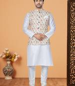Kurta Pajama with Jacket Set
