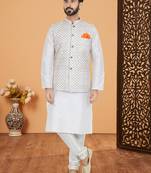 Kurta Pajama with Jacket Set