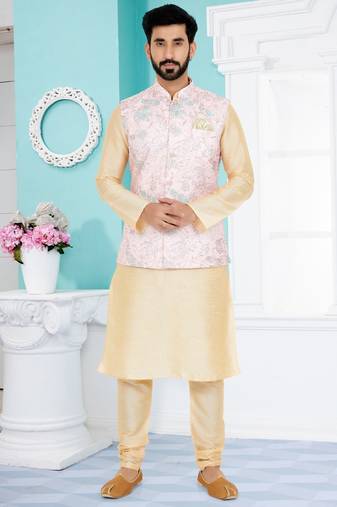 Kurta Pajama with Jacket Set
