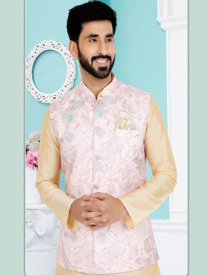 Kurta Pajama with Jacket Set 2