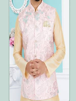 Kurta Pajama with Jacket Set 3