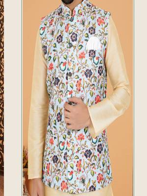 Kurta Pajama with Jacket Set 3