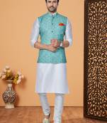 Kurta Pajama with Jacket Set