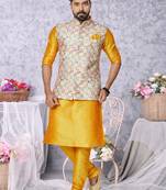 Kurta Pajama with Jacket Set