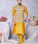 Kurta Pajama with Jacket Set