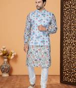 Kurta Pajama with Jacket Set