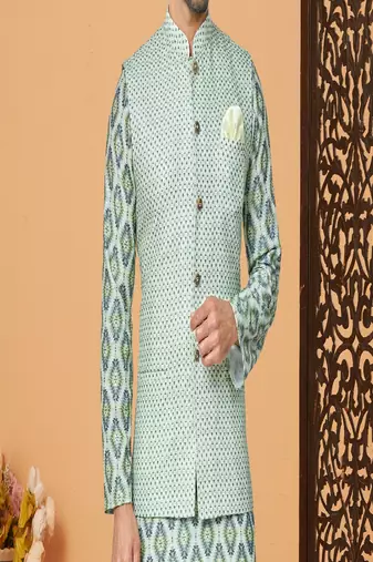 Kurta Pajama with Jacket Set