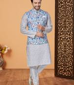 Kurta Pajama with Jacket Set