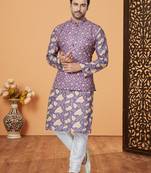 Kurta Pajama with Jacket Set
