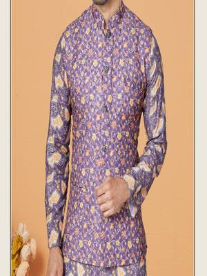 Kurta Pajama with Jacket Set 3