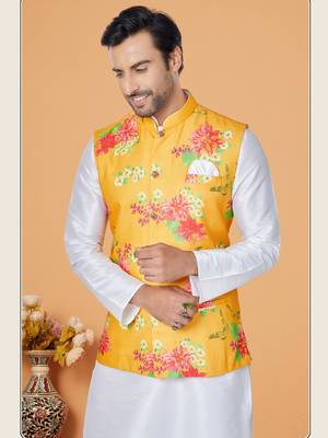 Kurta Pajama with Jacket Set 2