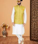 Kurta Pajama with Jacket Set