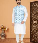 Kurta Pajama with Jacket Set