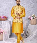 Kurta Pajama with Jacket Set